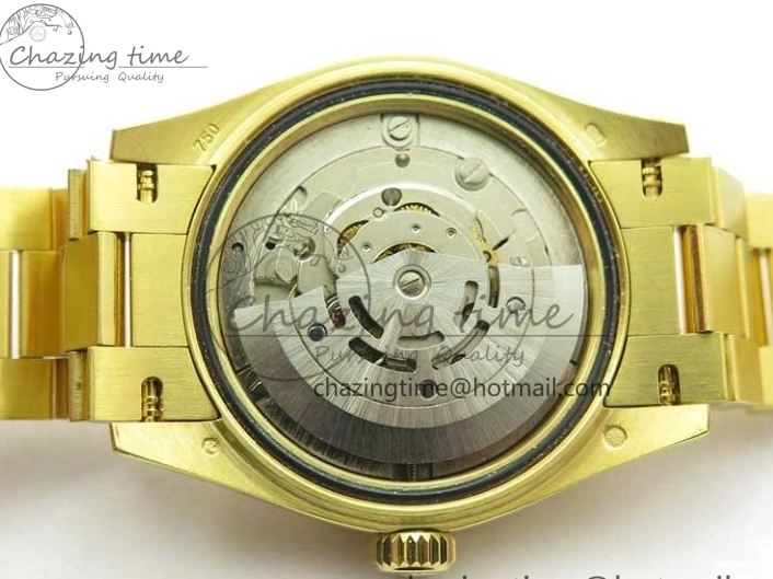 Best 31mm Malachite Bracelet EWF on Dial YG Daydate YG Edition 278288 Green ETA2688 President 0416